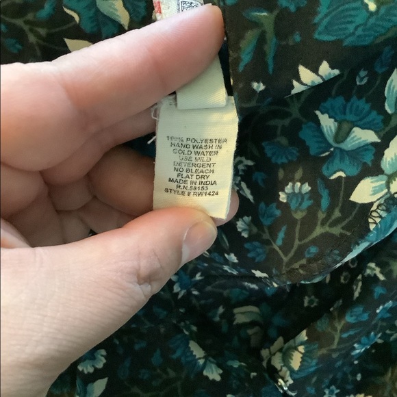 RAGA Eloise Jumpsuit Floral Green 2X - Picture 6 of 7